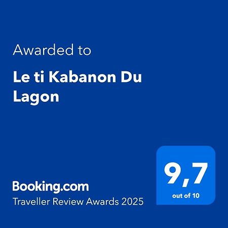 Le Ti Kabanon Du Lagon La Saline Le Bains Eksteriør bilde